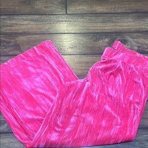 a new day Pink Velvet Pants